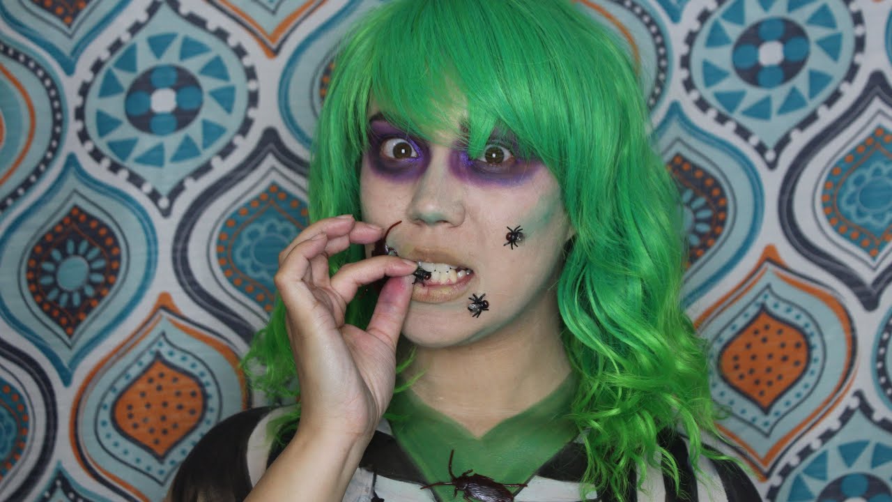 Beetle Juice makeup tutorial