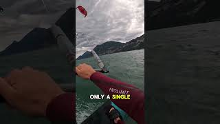 HOW TO NOT DO A KITELOOP #kitesurf #kitesurfing #crash #fail