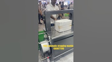High speed Strapping machine 9361877345 #interopactec #packagingmachine ￼
