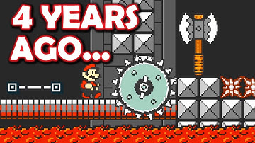 Playing the FIRST Troll Level in Super Mario Maker 2!! (It