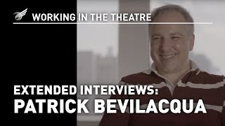 Working in the Theatre Extended Interviews: Patrick Bevilacqua (Wardrobe)