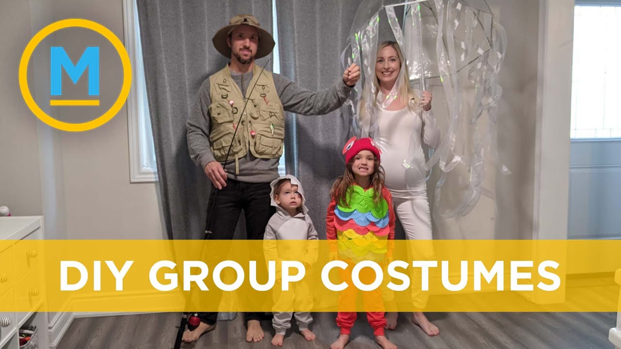 Easy, fun DIY Halloween group costume ideas Your Morning YouTube