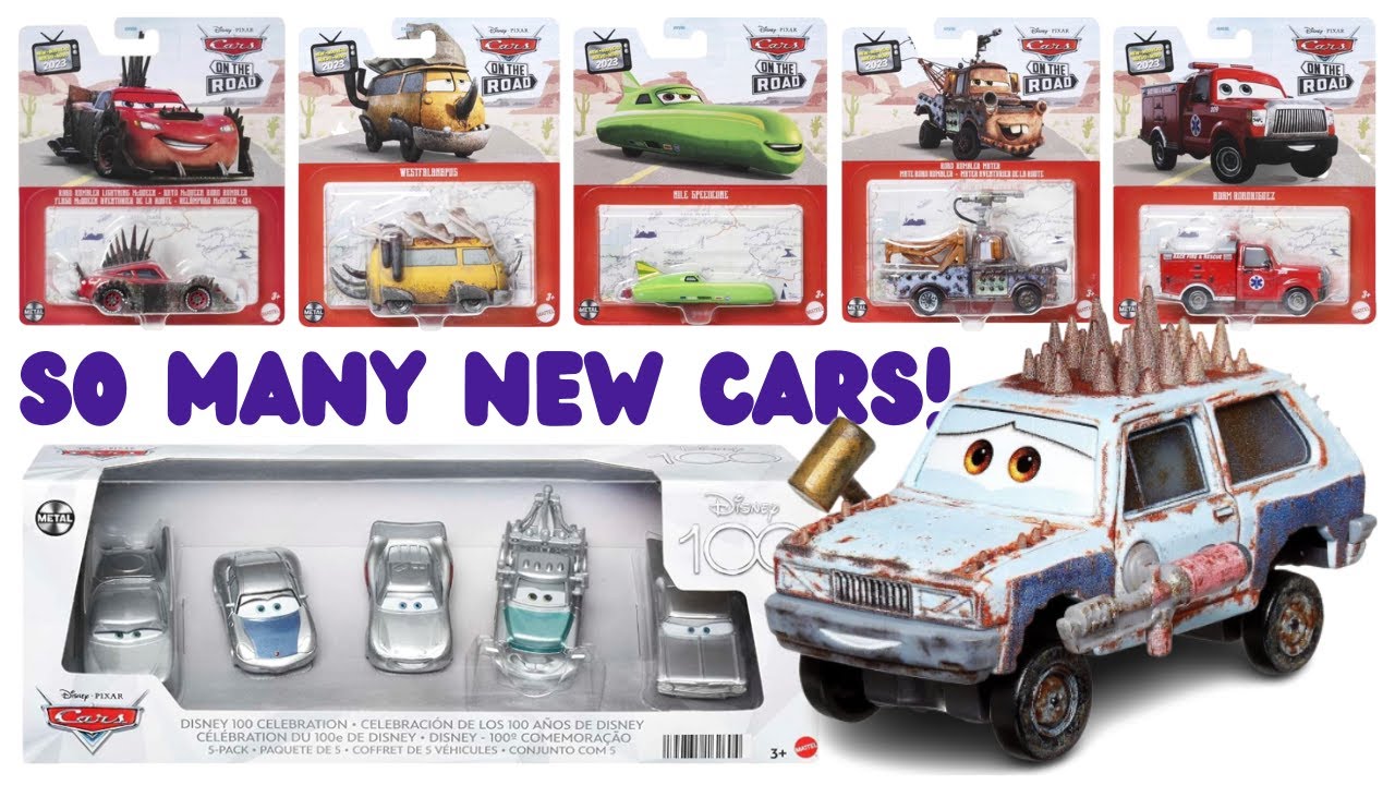 Coffret de 5 véhicules - Disney Cars