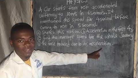 2025 Science P1 (Physics) - Speed Time Graph || Intensive Revisions 