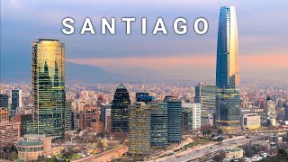 Santiago, Chile 🇨🇱 4k Ultra HD Video |