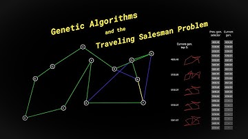 Genetic Algorithm Solves the Traveling Salesman Problem by Mimicking Evolution