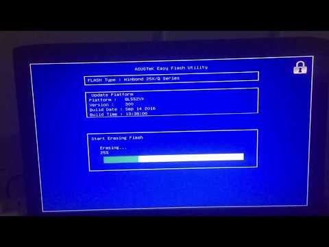How to Update BIOS - ASUS ROG GL552VX