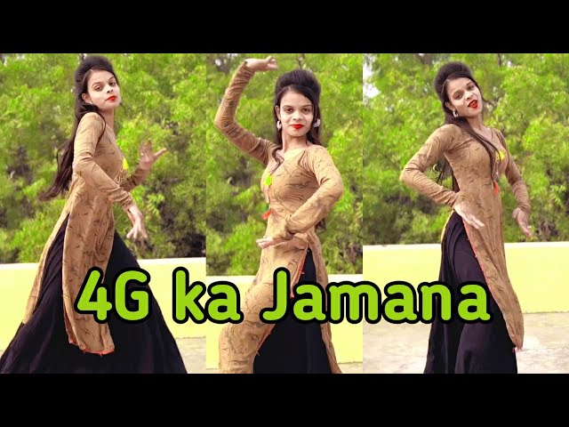 4G Ka Jamana Dance Video | Haryanvi Viral DJ Song | Radhika Dance Wing class=