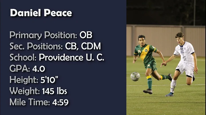 Daniel Peace GPA 4.0 - 1ST YEAR TRANSFER (Outside ...