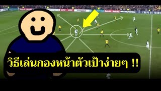 นี่คือสุดยอดวิธีเล่นกองหน้าตัวเป้าง่ายๆ | โค้ชเอย