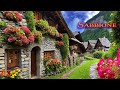 Sabbione the most beautiful medieval village with stone houses in switzerland