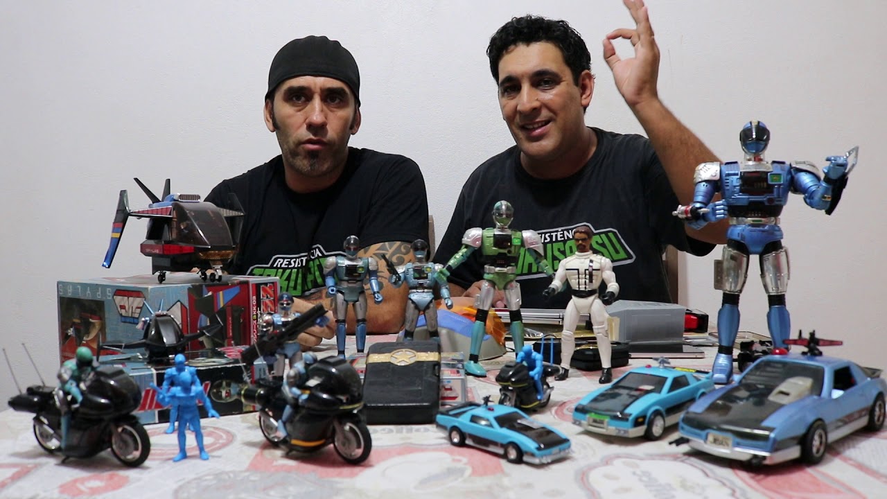 JIBAN: Colecionáveis do Policial de Aço