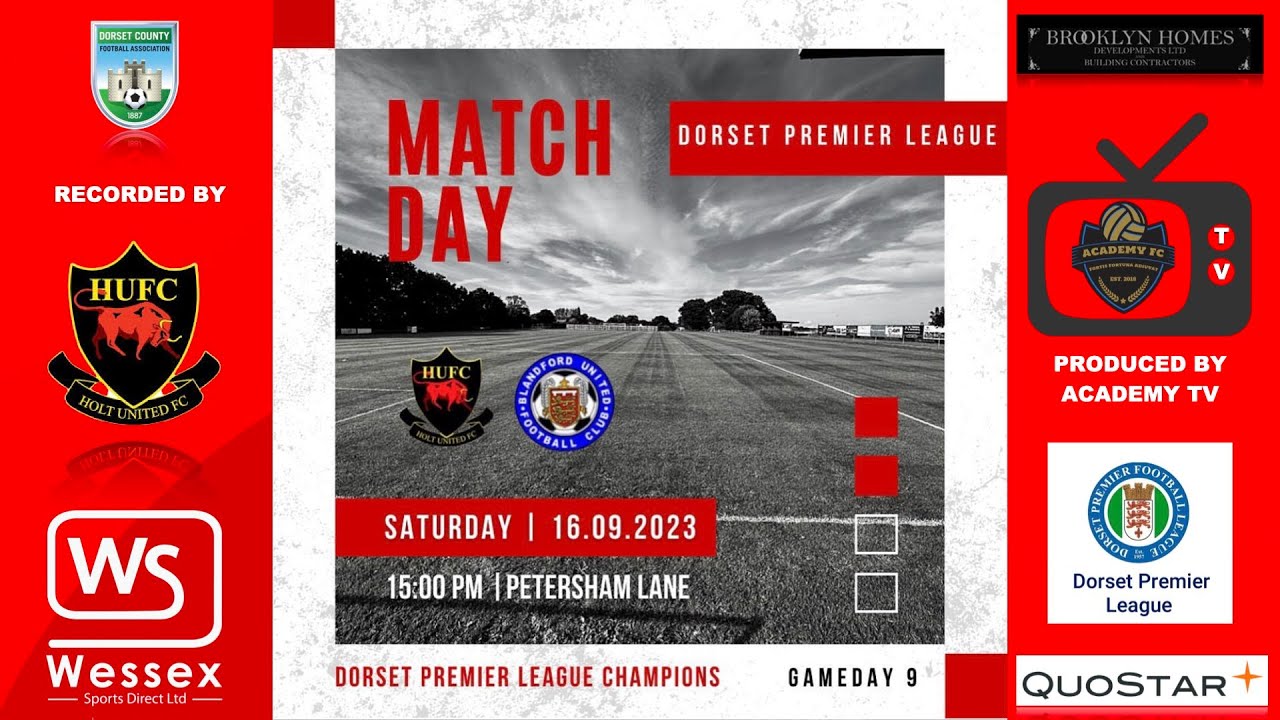 Blandford remain top after a tough battle at Holt United 