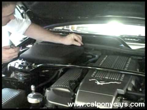 California Pony Cars Master Cylinder and Battery Cover Kit Install