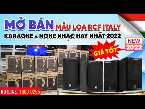 Video Mở bán mẫu Loa RCF ITALY mới nhất 2022, đáng mua hiện... - youtube