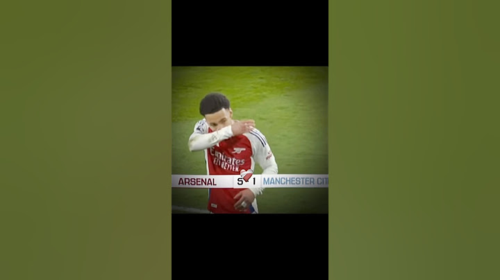 5-1 🥴 ll Arsenal Vs Manchester City ll @C7.AEP_edits #footballedits