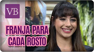 Qual a franja ideal para cada tipo de rosto?