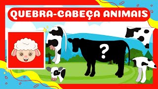 QUEBRA-CABEÇA DOS ANIMAIS | Atividade para crianças screenshot 5