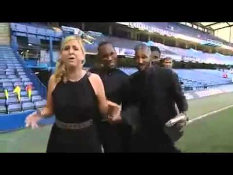 Drogba & Anelka Funny