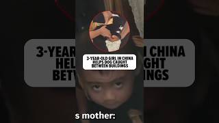3-Year-Old Girl in China Helps Dog Caught Between Buildings