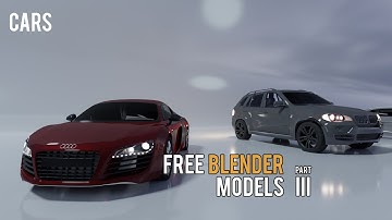 Free Blender Furniture Models  | Part 3 | Blender 2.8