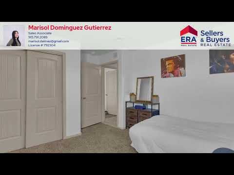 552 Paseo Dulce Avenue, Horizon City, TX home video tour