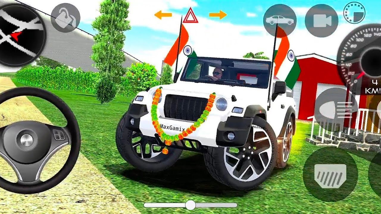 Modified Mahindra Thar😈Games:Indian White Thar (Thar Wala Games) Car Game Android Game - #2026