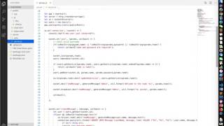 CMU-SV 18652 Chat Room application Demo