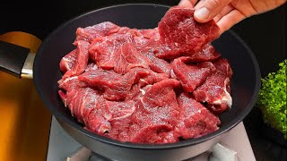 Delikatna wołowina w 5 minut! Chiński sekret zmiękczania najtwardszej wołowiny. Pyszne na stole