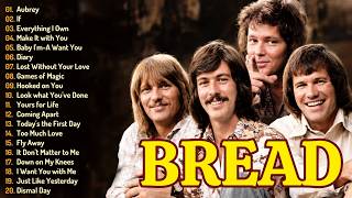 Bread Greatest Hits Collection | Bread Best Classic Rock Songs | Timeless Love Songs Ever