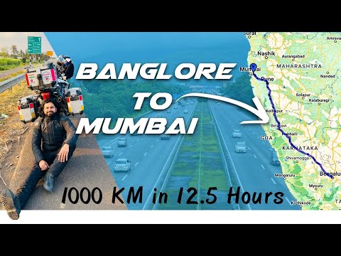 FASTEST BANGLORE TO MUMBAI 12.5 HOURS | HIMALAYAN GAVE US HARD TIME | CAPTAIN MUMBAI #banglore