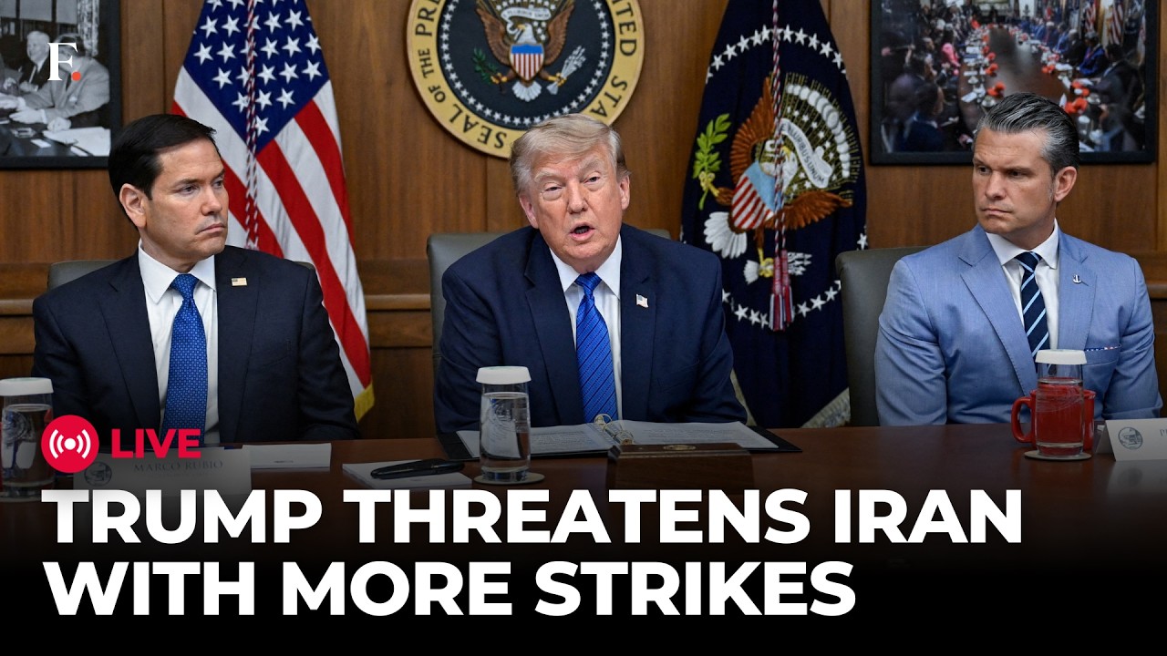 US Iran War LIVE: Trump Threatens to Hit Iran 'Very Hard,' Israel Expected to Join thumbnail