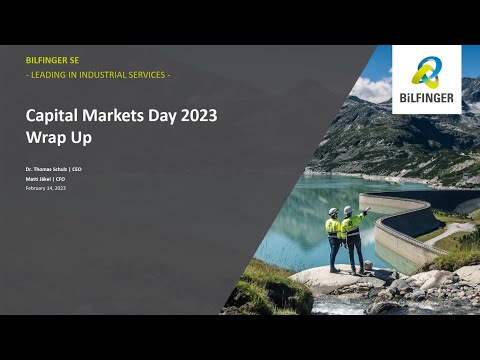 Bilfinger Capital Markets Day 2023 in Frankfurt: Wrap-up