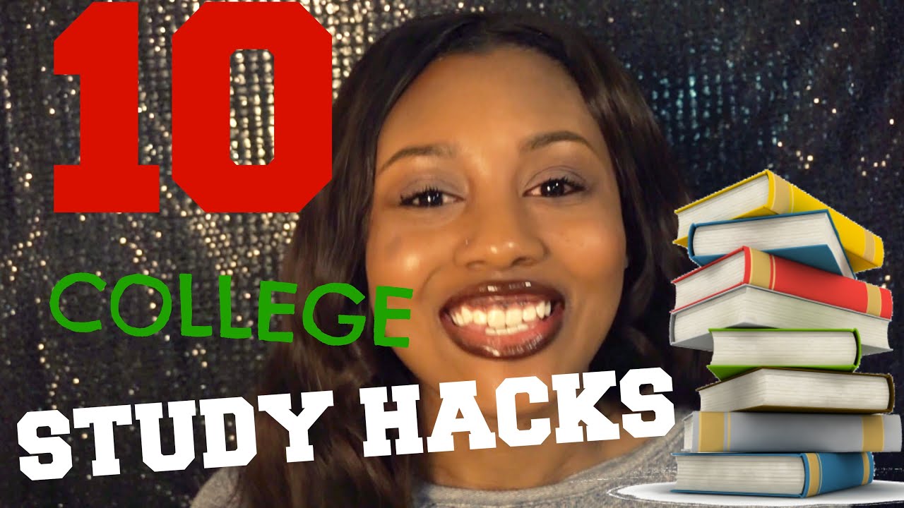 10 STUDY HACKS | COLLEGE - YouTube