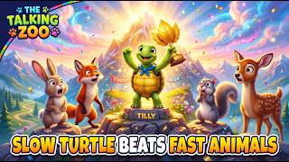 Details Tilly the Turtle's Mountain Race 🐢🏆 | Slow and Steady Wins the Race! | The Talking Zoo Update