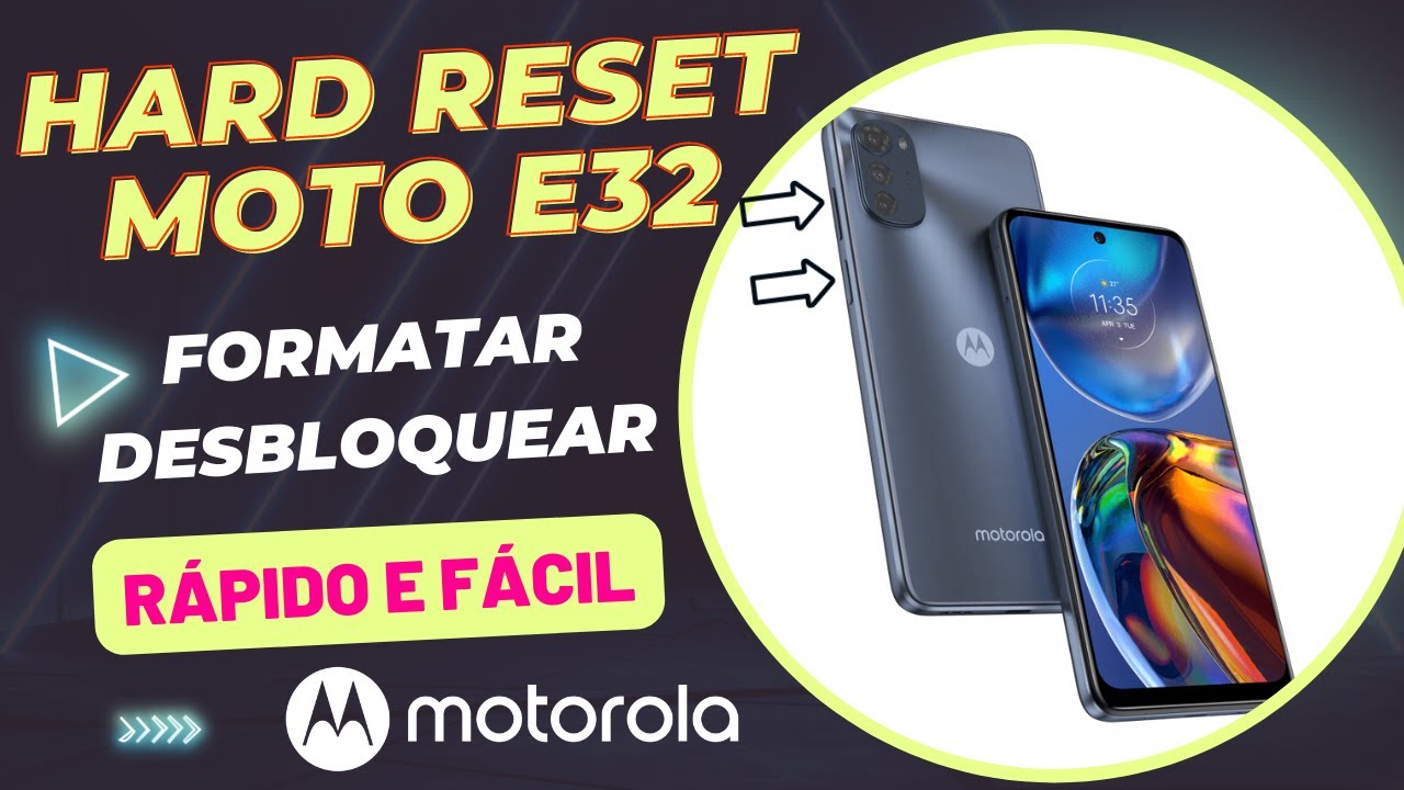 Hard Reset Motorola Moto E 2 2° GERAÇÃO XT1514 Desbloquear, Formatar,  Restaurar - Firmware-StockRom