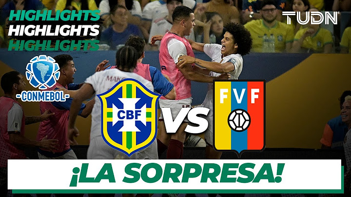 HIGHLIGHTS & GOALS | Brasil vs Venezuela | CONMEBOL-Eliminatoria 2023
