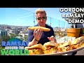 Gordon Ramsay Makes a Chorizo Torta in Mexico with Gino D'Acampo  | Ramsay Around the World