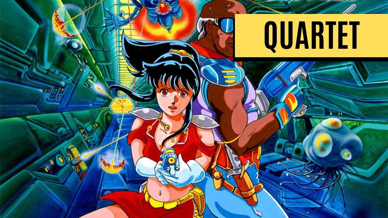Quartet Master System Review | Pure Frenetic Action