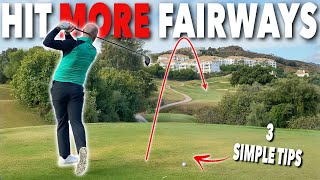 The SECRET To Hitting MORE FAIRWAYS - Simple Golf Tips