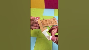 Custom Wooden Name Puzzle made with Glowforge Aura #diy #glowforgeaura