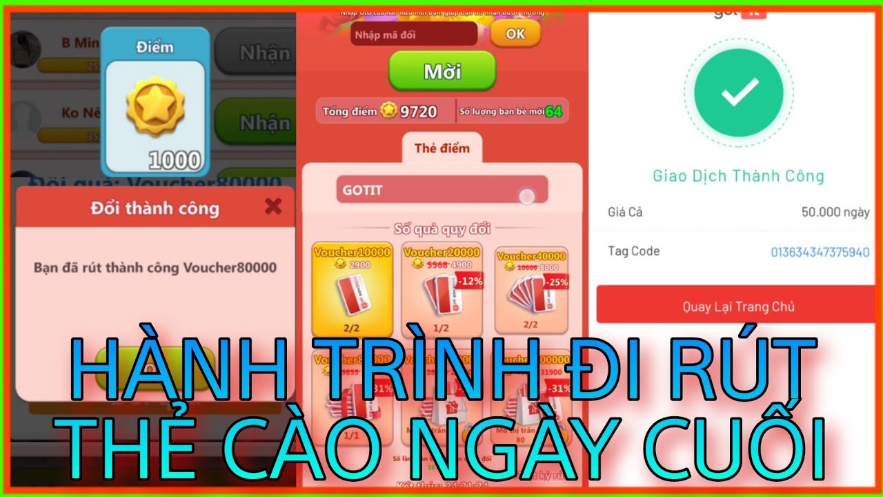 Piggy Go - Heo Con Du Hí | Hướng Dẫn Đổi Thẻ Cào - Youtube