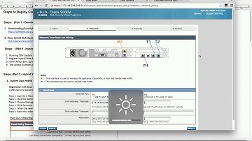 Steps to Deploy Cisco Hybrid Web Appliance (Physical - Virtual)