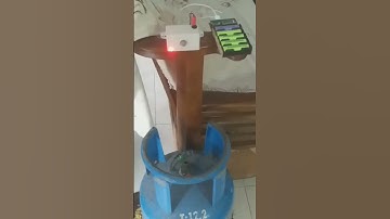 Diy LPG gas leak detector /  MQ 2 gas sensor / low cost smart home project  #shorts