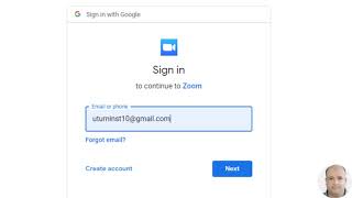 التعليم الالكتروني - إنشاء حساب على زووم Zoom باستخدام بريد جوجل Gmail Account