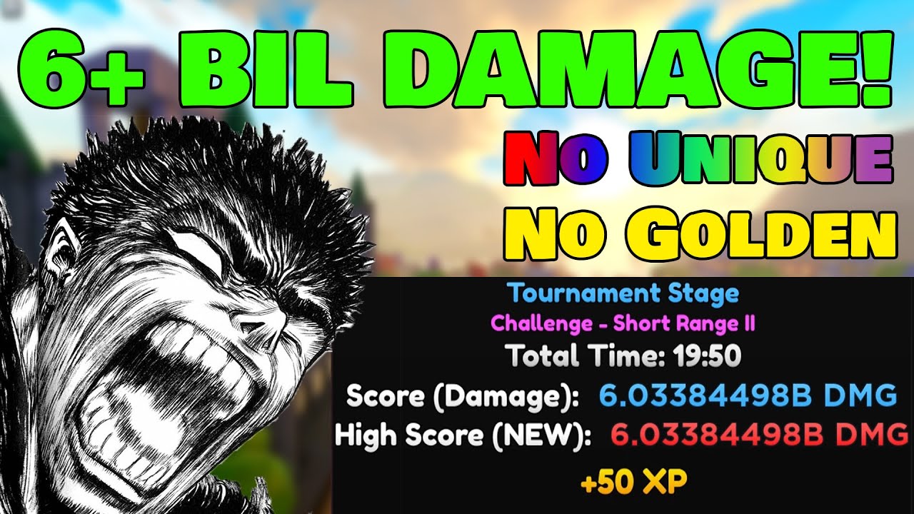 6+ BILLION DAMAGE IN TOURNAMENT 29 NO UNIQUE/GOLDEN | Anime Adventures ...