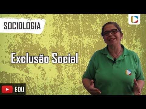 Vídeo: Diferença Entre Exclusão Social E Vulnerabilidade