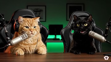 Talking Cats Roasting Humans | Comedy Cat Podcast