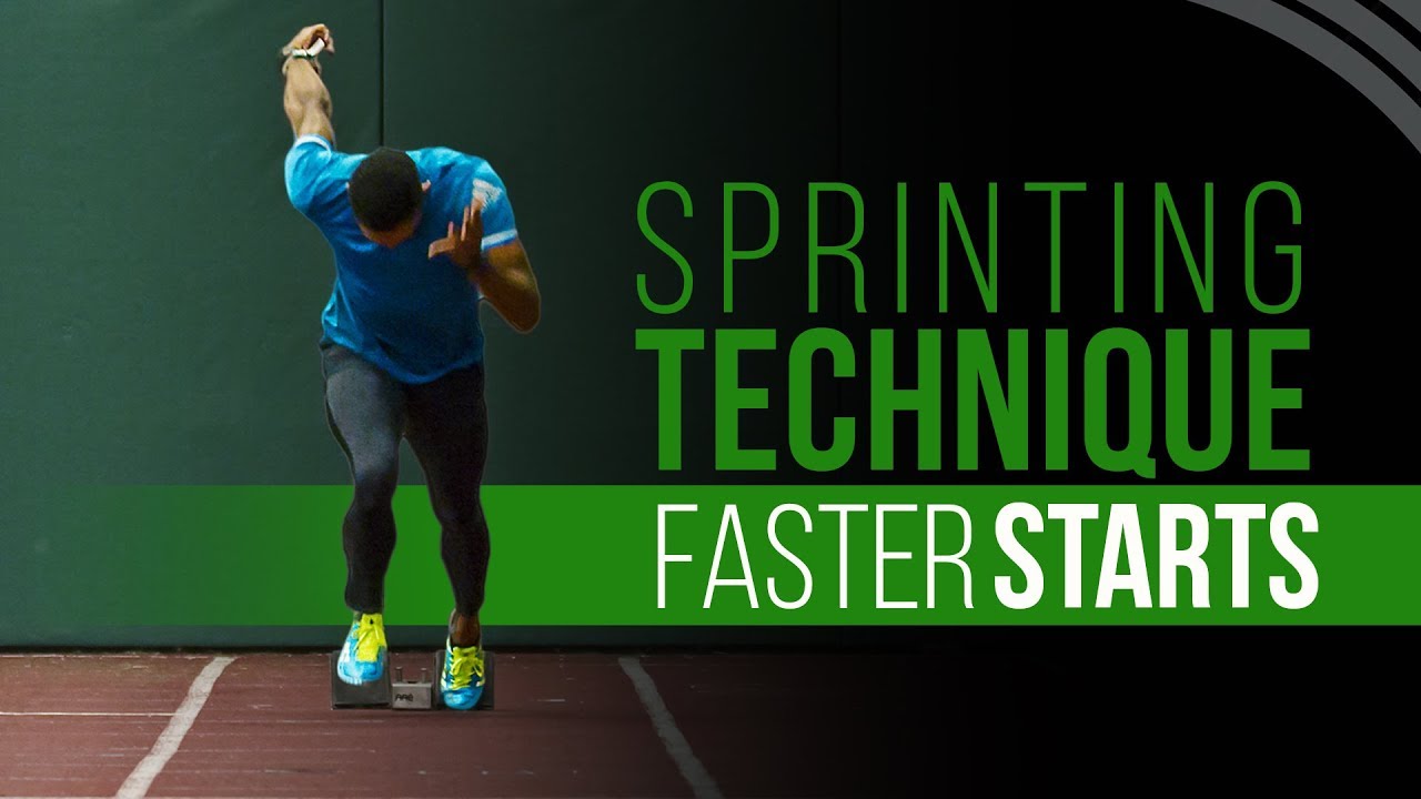 Sprinting Technique |  Faster Starts - Acceleration  Reaction Time