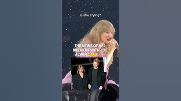 Taylor Swift is wiping off her tears while performing on stage for The Eras Tour 😢💔🥺